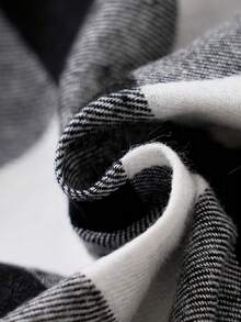 Yierying Pelele de manga corta de estilo casual rojo, negro y blanco para bebé niño, primavera/verano - Blanco y Negro - Ver 9