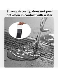 Abschneidbare Duschablauf Haareinfänger selbstklebende Bodenablauf Aufkleber, Einweg-Mesh Badezimmer Küche Spülbecken Haarfilter