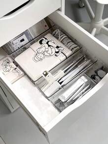 1/4/7/11/16/25 Pcs Drawer Style Makeup Organizer Box Set, Transparent Drawer Storage Boxes, Multi-Size Trays, Multi-Functional Storage Box, Can Store Cosmetics, Clothes, School Supplies, Small Tools And Tableware, Ideal For Vanity, Kitchen, Office Drawers, Great For Women's Organization, Travel, Autumn Decor, And Halloween Decor