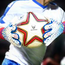 GKHMNEW Youth Adult Goalie Goalkeeper Gloves Strong Grip Breathable Soccer Gloves High Performance Goalkeeper Glove Equipment - Multicolor - View 9