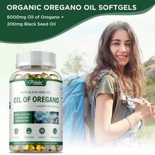 PSLALAE Oregano Oil Softgels - Helps Promote Intestinal And Digestive Health, Improve Absorption, And Boost Immunity And Energy Levels - 120pcs - 120粒膠囊 - 查看 3