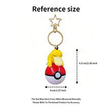 Móc khóa phát sáng Glow Charm - Phụ kiện phát sáng được cấp phép chính thức, có hình Eevee. Chất liệu với các cạnh được mài nhẵn, hoàn hảo để thêm ánh sáng vui nhộn cho túi xách hoặc các hoạt động ban đêm. - Màu vàng tươi - Xem 10
