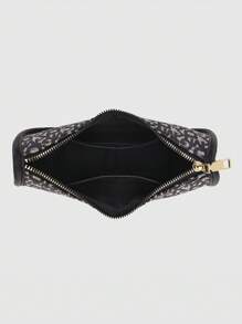 DK DKMG VANESSAMAY&DKMG 1pc Pu Letter Printed Zipper Closure Fashionable Women's Handbag Suitable For Daily Use