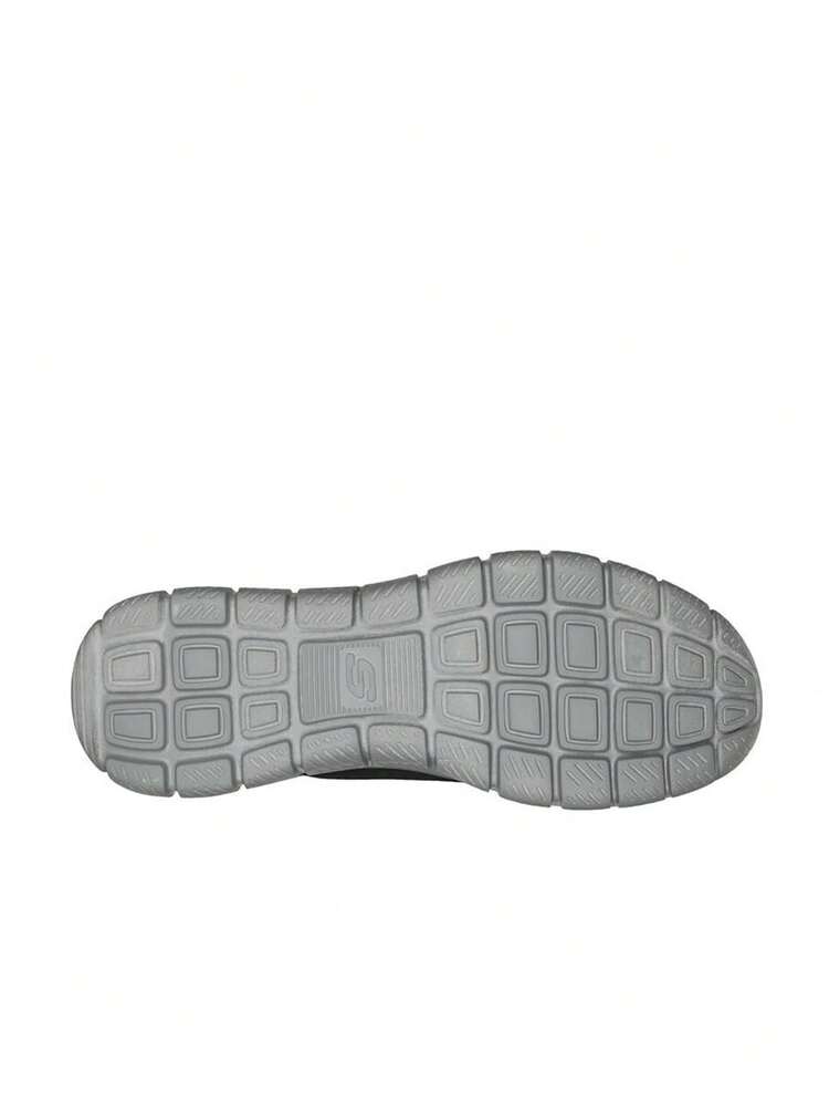 Skechers Men's Sneakers In Black Textile And Synthetic Material With Laces And Memory Foam Insole. ✅ Delivery Within 24/72 Hours To Spain (Mainland) - Black - View 4