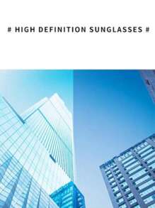 Fashionable Sunglasses For Men And Women, High-Definition Fantasy Lenses, Retro Square Frames, Fashionable And Multi-Color Optional, Classic Glasses, Uv400 Protection, Suitable For Daily Wear, Driving, Fishing, Street Shopping, Photo Props, Is A Great Gift For Holidays