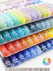 广纳全新168支会计笔套装，包含大容量中性笔、绘图笔、荧光笔和马克笔，适合办公和艺术绘画，也是生日礼物、母亲节礼物、派对礼物和毕业礼物的绝佳选择。