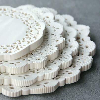 100/150/300 hojas de material de papel con recorte de encaje calado, material de decoración de cuaderno DIY, múltiples especificaciones y patrones para elegir, materiales de collage decorativo DIY, suministros de papelería escolar para scrapbooking personalizado