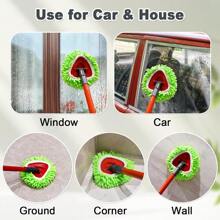 Mop Heads Replacements 3 Pack Spin Mop Refill Replace Head For O Cedar RinseClean 2 Tank System Microfiber Chenille Machine Washable And Safe For Cleaning All Hardsurfaced Floors In Home Kitchen Bathroom Living Room And Entryway