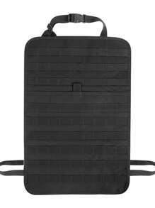 1pc Car Seat Back Tactical Storage Bag Large Capacity Molle System Car Storage Bag Hanging Multi-Functional Storage Bag Outdoor Self-Driving Equipment Storage Tool For Women Storage Organizer Travel Holiday Essential Fall Decor Autumn Halloween