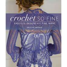Pre-Owned Crochet So Fine: Exquisite Designs With Fine Yarns (Paperback) By Kristin Omdahl - Single Book - View 3
