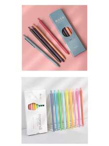 besgu 5/10 Màu Bút bi có thể thu vào Phong cách Trung Đông Quay lại trường học - Nhiều màu - Xem 13