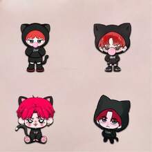 Accesorio de mochila de alta calidad, gran regalo para amigos - Insignia/broche creativo de Choi Yeon-Jun en versión Q de dibujos animados lindos de TXT Merchandise - Multicolor - Ver 1