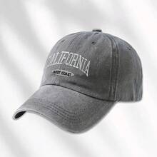 1pc Unisex Solid Color Outdoor Casual Fashion Adjustable Vintage Washed Baseball Cap/Sun Hat, Suitable For Daily Outings, Hiking, Vacation - A - View 8