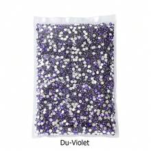 ICIQ 3000/2000/1200颗 3mm 4mm 5mm 多色非热熔树脂水钻，透明AB扁平塑料水晶，DIY闪亮配件，水钻水晶珠装饰石 - 彩色 - 查看 33