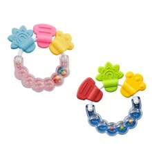 婴儿摇铃牙胶组合玩具套装，新生儿塑料摇铃，绿色/红色/蓝色，婴儿玩具，婴儿玩具，新生儿玩具