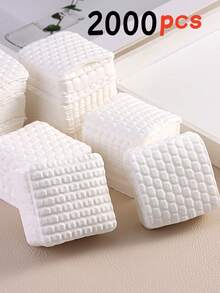 2000 miếng tampon siêu thấm hút dùng cho sơn móng tay gel, tẩy trang, dung môi mascara và chăm sóc da. Tampon mềm mại và sạch sẽ cho móng tay. Đồ dùng làm móng. Đồ dùng làm móng. - Nhiều màu - Xem 9