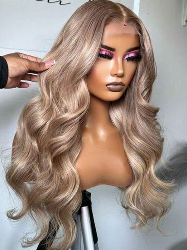 13X4 HD Lace Front Wig Human Hair 150 Density 18/613 Wig Human Hair Body Wave Lace Front Wigs Human Hair Pre Plucked Natural Looking Wigs For Women Soft And Fluffy