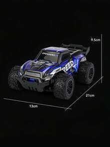 Children's And Teenagers' Remote Control Electric Pickup Truck Climbing Off-Road Vehicle Toy, 2.4G Stunt Car, High Battery Life, Strong Power, Dual Remote Control Mode, Family Party, Multi-Player Racing, High-Speed Drifting Racing Game, Suitable For Boys Aged 3 And Up, Toy Gift, Birthday Present. - Multicolor - View 4