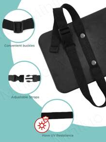 1 Pieza Espejo de carro para bebé de acrílico a prueba de roturas e irrompible para vista trasera de bebés mirando hacia atrás, con vista talla grande amplia y cristalina