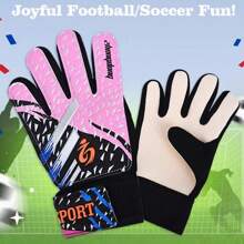 Football Goalkeeper Gloves With Abrasion Resistant Palm