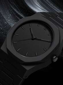 New Men And Women Universal Neutral Square Shell Fashion Business Quartz Watch Men's Watch Women's Watch Hand High-End Women's Watch East Plastic Men's Quartz Watch