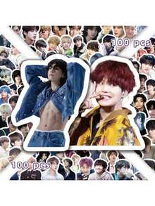 KEYCEO 100 张 B TS Jimin V 贴纸 – FESTA 2025、2025/2026 世界巡回赛计划、JENNIE 粉贴纸、J-Hope“Hope On The Stage”个人巡回赛、Jin“Run Seokjin EP”个人巡回赛 2025 年 6 月至 8 月、必备、粉丝礼物、K-Pop 防水贴纸、贴纸包、搞笑贴纸、个性化贴纸、剪贴簿用品、剪贴簿