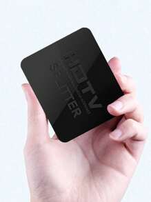 Divisor HDTV 4K 1 entrada 2 salidas, convertidor de pantalla dual para computadora y TV, dispositivo de pantalla dividida de alta definición