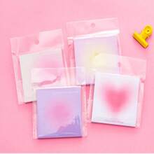 50张/本渐变色便签本,ins风夏日彩色便签,学生文具,办公学校用品,颜色随机 - 彩色 - 查看 9