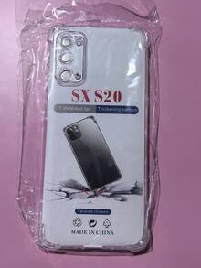 3个透明四角防摔手机壳，兼容三星系列，透明兼容三星手机防摔壳，手机壳，手机保护套，手机壳，简约手机壳，纯色手机壳，透明手机壳，TPU防摔手机壳（军规级防护），防水防震防刮，国际版，非国内版 - 無色 - 查看 66