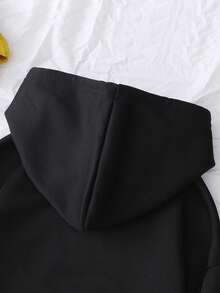 Customized Men's Hoodie, Boyfriend Style Loose Comfortable Sweatshirt, Casual, Loose, Outdoor, Holiday, Streetwear, Customized Graphic Design, Men's Hoodie, Black Top, Holiday Gift, Valentine's Day/Birthday/Anniversary Photo Customization, Gift For Him, Customized Casual Sweatshirt, Fall Winter