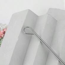 EMSea 15pcs 11cm Multifunctional Candle Wick Holders Metal Wick Centering Tool Suitable For Candle Making Candle DIY Accessories Sliver