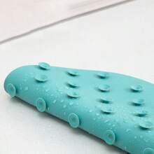 1pc Bath Tub And Shower Mat, Anti-Slip Shower Pad With Drain Holes And Suction Cups, Soft Machine Washable Rug, Home Bathroom Shower Mat, Bathroom Accessories, Bathroom Decor, Kitchen Area Rug, Laundry Room, Bathroom Non-Slip Mat With Suction Cups, Bath Rug, Shower Mat With Circular Holes Design, Bathroom Massage Ring, Quick Drainage, Suitable For Shower Stall, Hotel Bathroom, Toilet, Bathtub, Bathroom Accessories