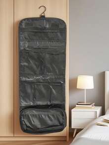 1 Stück tragbare Kosmetiktasche Reise Aufbewahrung Badezimmer Toilettenartikel wasserdichte Waschbeutel Reiseessentials für Urlaub Tasche für Schule Make-up Tasche Kreuzfahrt Essentials Kulturbeutel für Frauen Waschbeutel für Reisen für Badezimmer Großer Stauraum für Männer für Frauen - Verschiedenfarbig - Übersicht 3