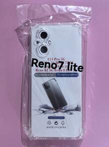 Transparent Four-Corner Anti-Fall Protective Case, Applicable For OPPO/OnePlus Series Smartphones, Transparent Four-Corner Anti-Fall Phone Case, Phone Case, Phone Protective Cover, Phone Shell, Phone Cover, Anti-Drop Phone Case, Transparent Phone Case, Minimalist Phone Case, Solid Color Phone Case, Transparent Phone Case, TPU Anti-Fall Phone Case (Military-Grade Anti-Drop)