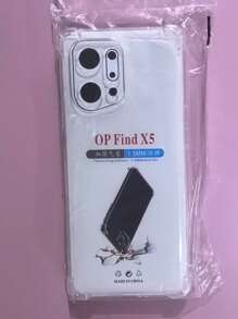 Transparent Four-Corner Anti-Fall Protective Case, Applicable For OPPO/OnePlus Series Smartphones, Transparent Four-Corner Anti-Fall Phone Case, Phone Case, Phone Protective Cover, Phone Shell, Phone Cover, Anti-Drop Phone Case, Transparent Phone Case, Minimalist Phone Case, Solid Color Phone Case, Transparent Phone Case, TPU Anti-Fall Phone Case (Military-Grade Anti-Drop)
