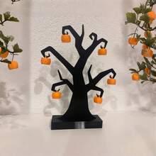 Decorațiune amuzantă cu dovleac de Halloween - Mini decor horror, decorațiune amuzantă cu dovleac de Halloween pentru desktop, cadou de sărbători, cadou de petrecere