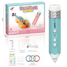 1Set Low Temperature 3D Pen Children DIY 3D Printing Set,New Pencil Design,(Use It After Charging)Puzzle Science Toys For Kids Early Educatio Gift PCL Material Painting Toys .Halloween, Christmas & Birthday Gifts. Using PCL Consumables (For Low-Temp Pens) - Multicolor - View 16