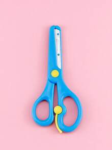 Personalized Custom Handmade Scissors, Non-Slip Safety Scissors, Student Paper-Cutting Scissors, DIY Anti-Pinch Hand Art Scissors, Back To School. - Multicolor - View 13