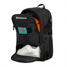 SEYATULLH Soccer & Basketball Sports Bag For Man With Ball Pump - Basketball Backpack With Separate Ball & Shoes Compartment, Soccer Basketball Football & Volleyball Bag With Large Capacity