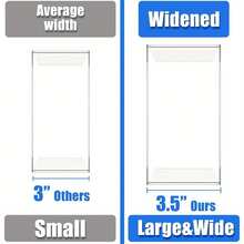 4/8Pcs Acrylic Risers, Clear Rectangular Tiered Display Stand, Tabletop Display Riser Shelf - 4Pcs Acrylic Risers - View 4