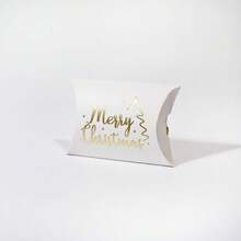 5/10/15/20/25/30 Stücke Weihnachts-Stempel Weihnachtsbaum Fröhliche Weihnachten Geschenkbox Weihnachtstag Dekorations Geschenkverpackung - Verschiedenfarbig - Übersicht 21