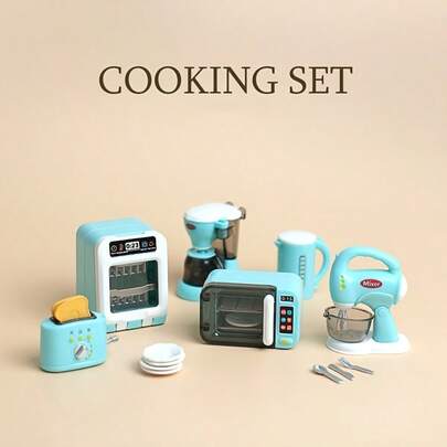 A Fun Christmas Gift Mini Kitchen Baking Prop Model, Suitable For Scene Decoration, Diy Mini Scene Accessories, And Home Desktop Decoration. Manual Diy Assembly Is Required.