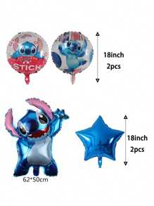 Set di forniture per feste con palloncini, palloncini in pellicola di alluminio a punto, palloncini a forma di principessa e angelo, decorazioni per compleanni e regali