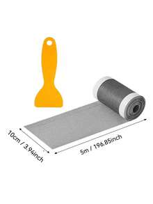 Abschneidbare Duschablauf Haareinfänger selbstklebende Bodenablauf Aufkleber, Einweg-Mesh Badezimmer Küche Spülbecken Haarfilter