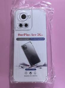 Transparent Four-Corner Anti-Fall Protective Case, Applicable For OPPO/OnePlus Series Smartphones, Transparent Four-Corner Anti-Fall Phone Case, Phone Case, Phone Protective Cover, Phone Shell, Phone Cover, Anti-Drop Phone Case, Transparent Phone Case, Minimalist Phone Case, Solid Color Phone Case, Transparent Phone Case, TPU Anti-Fall Phone Case (Military-Grade Anti-Drop)