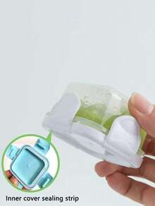 1 szt. Wielokolorowe, spersonalizowane, miniaturowe pojemniki do przechowywania przekąsek, tęczowy organizer na cukierki i orzechy, pojemnik na przyprawy kuchenne i dżem, pojemniki na sos sałatkowy, plastikowe pojemniki na sosy z pokrywkami do szkolnych lunchboxów, na powrót do szkoły, idealne do pracy, szkoły i w podróży, oszczędzające miejsce, stylowe, urocze, kolorowe, spersonalizowane. - Wielokolorowe - Zobacz 6