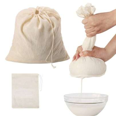 Reusable Cheese Cloth Cheesecloth Bags For Straining Nut Milk Bags Cold Brew Bags Tea Yogurt Coffee Filter Strainers Bag
