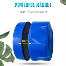 1pc Magnetic Glass Cleaner - Suitable For 0.23 Inch (≈6 Mm) Stain Cleaning Pad - Multicolor - View 6