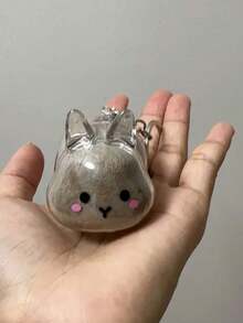 1/2/3 lọ đựng lông thỏ lưu niệm - Hộp đựng lông thú cưng trong suốt có móc khóa, kèm theo một chiếc kẹp, món quà chu đáo dành cho người yêu và chủ nuôi thỏ để mãi trân trọng người bạn đồng hành yêu quý của mình. Ý tưởng quà tặng Giáng sinh, phụ kiện túi xách, dây đeo có ngăn đựng thẻ ID, phụ kiện xe hơi, phụ kiện trang trí túi xách, quà tặng cho giáo viên, bạn bè, chị gái, mẹ, cha, quà tốt nghiệp và quà cho giáo viên. - Nhiều màu - Xem 7
