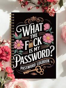 1 Stück einfaches Passwortbuch, minimalistischer 52-seitiger fortschrittlicher Adress- und Passwort-Manager mit schnellem Zugriff auf Websites, Benutzernamen und Passwort-Speicherung, perfekt für Zuhause, Büro, Internet, Computer-Logins, Schul- und Bürobedarf, Büroaccessoires, Halloween- und Weihnachtsgeschenke